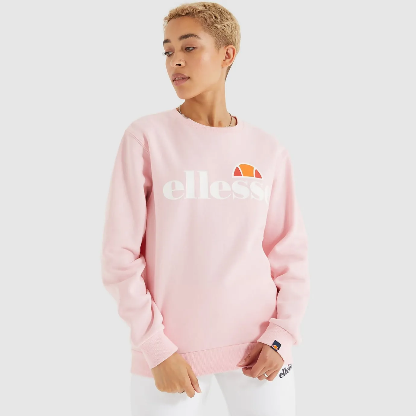 Ellesse Agata Sweatshirt Pink für Damen>Damen Hoodies & Sweatshirts