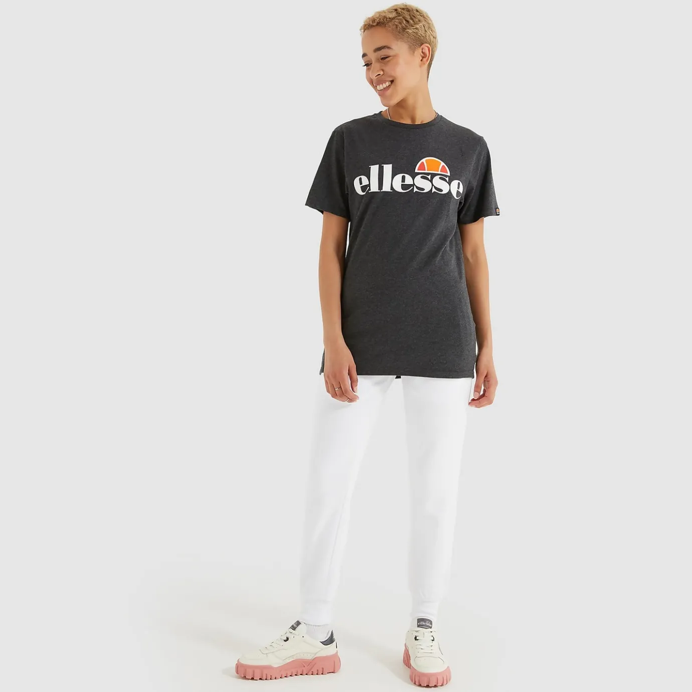 Ellesse Albany T-Shirt Dunkelgrau für Damen>Damen Tops