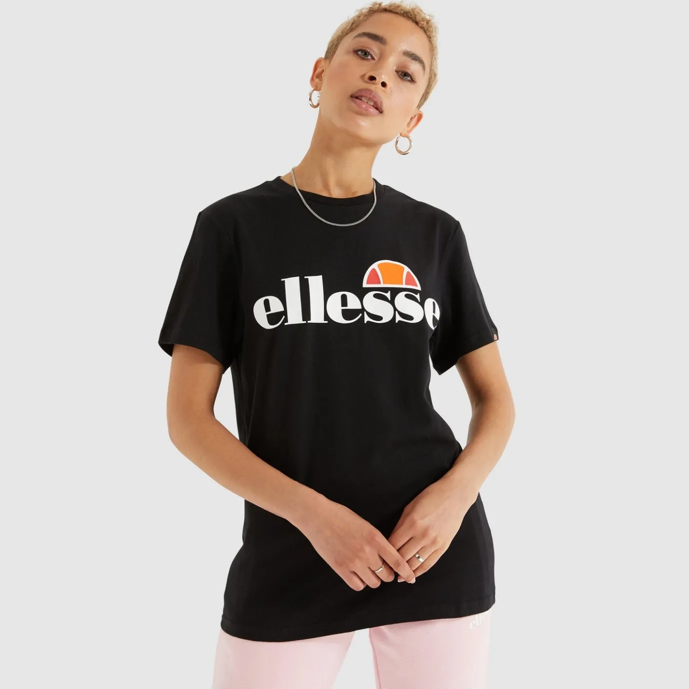 Ellesse Albany T-Shirt Schwarz für Damen>Damen Tops