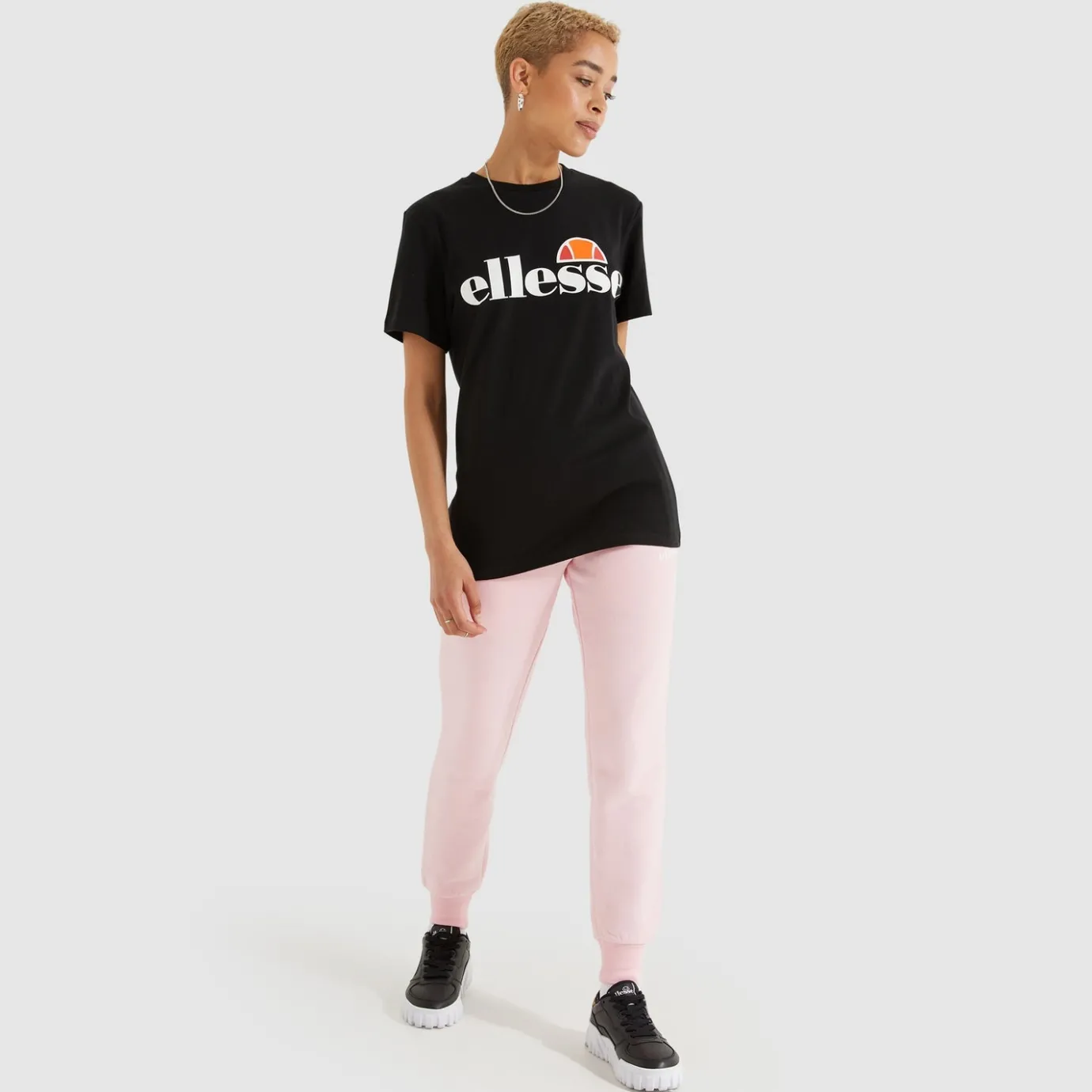 Ellesse Albany T-Shirt Schwarz für Damen>Damen Tops