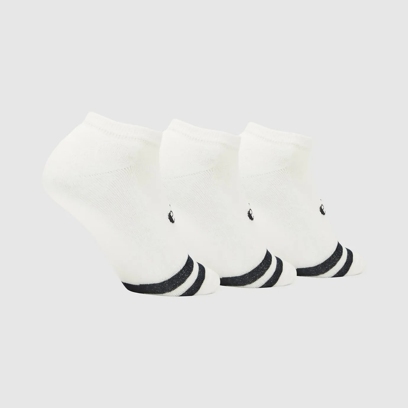 Ellesse 3er-Pack Trainer Liner-Socken Melna für Unisex Weiß> Socken & Unterwäsche