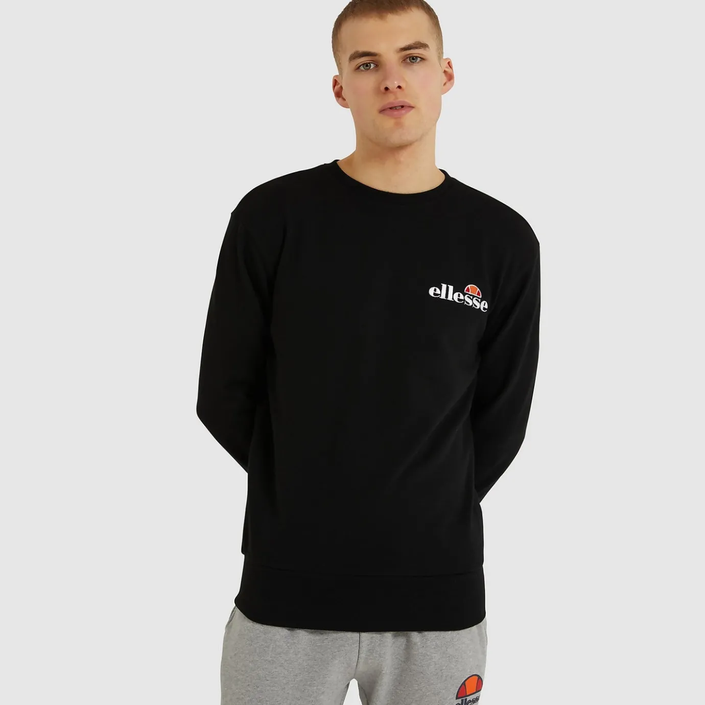 Ellesse Fierro Sweatshirt Schwarz für Herren>Herren Hoodies & Sweatshirts