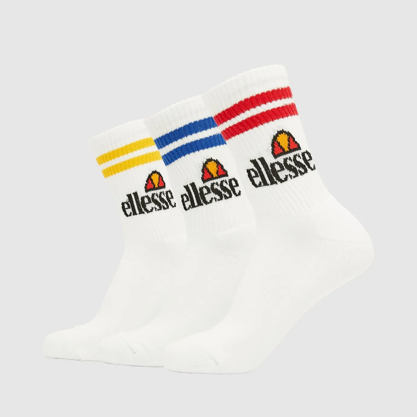 Ellesse Pullo 3Pk Socken Weiß/Multi> Socken & Unterwäsche