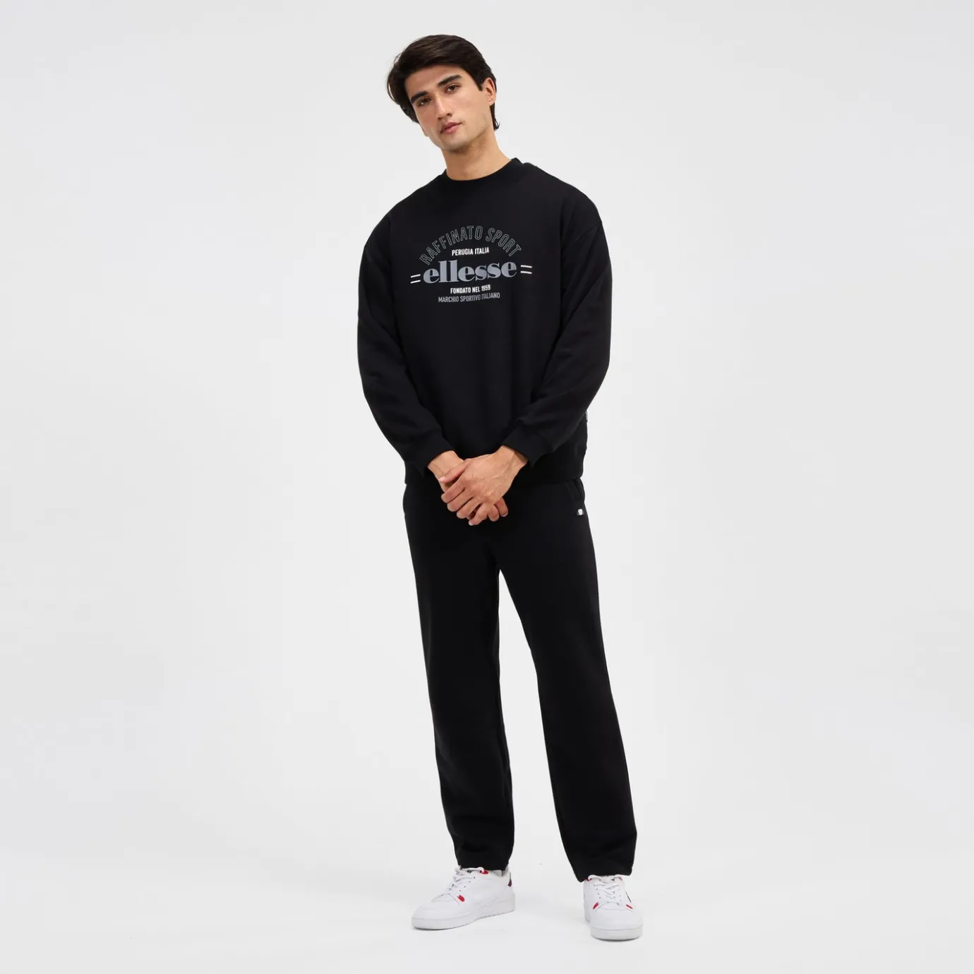 Ellesse Sadali Sweatshirt für Herren Schwarz>Herren Hoodies & Sweatshirts