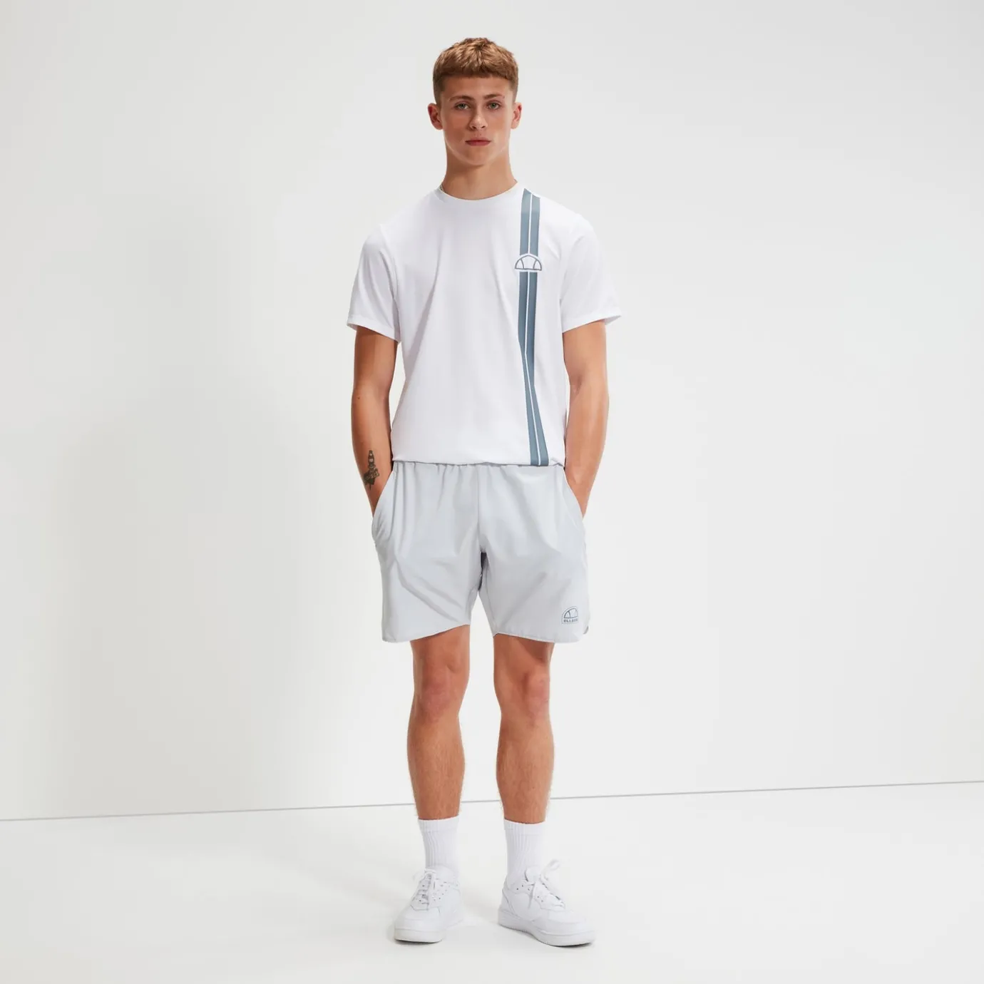 Ellesse Shorts Locazzi Hellgrau für Herren>Herren Shorts