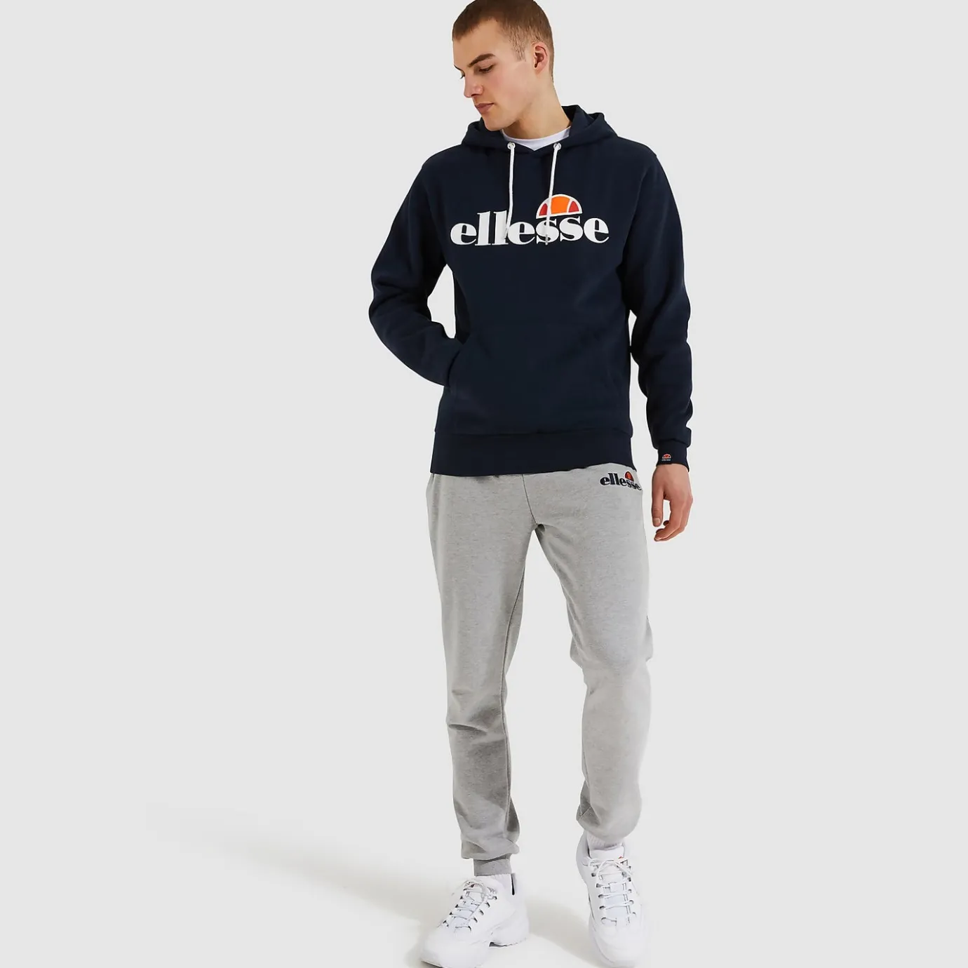 Ellesse SL Gottero Kapuzenpullover Dunkelblau für Herren>Herren Hoodies & Sweatshirts