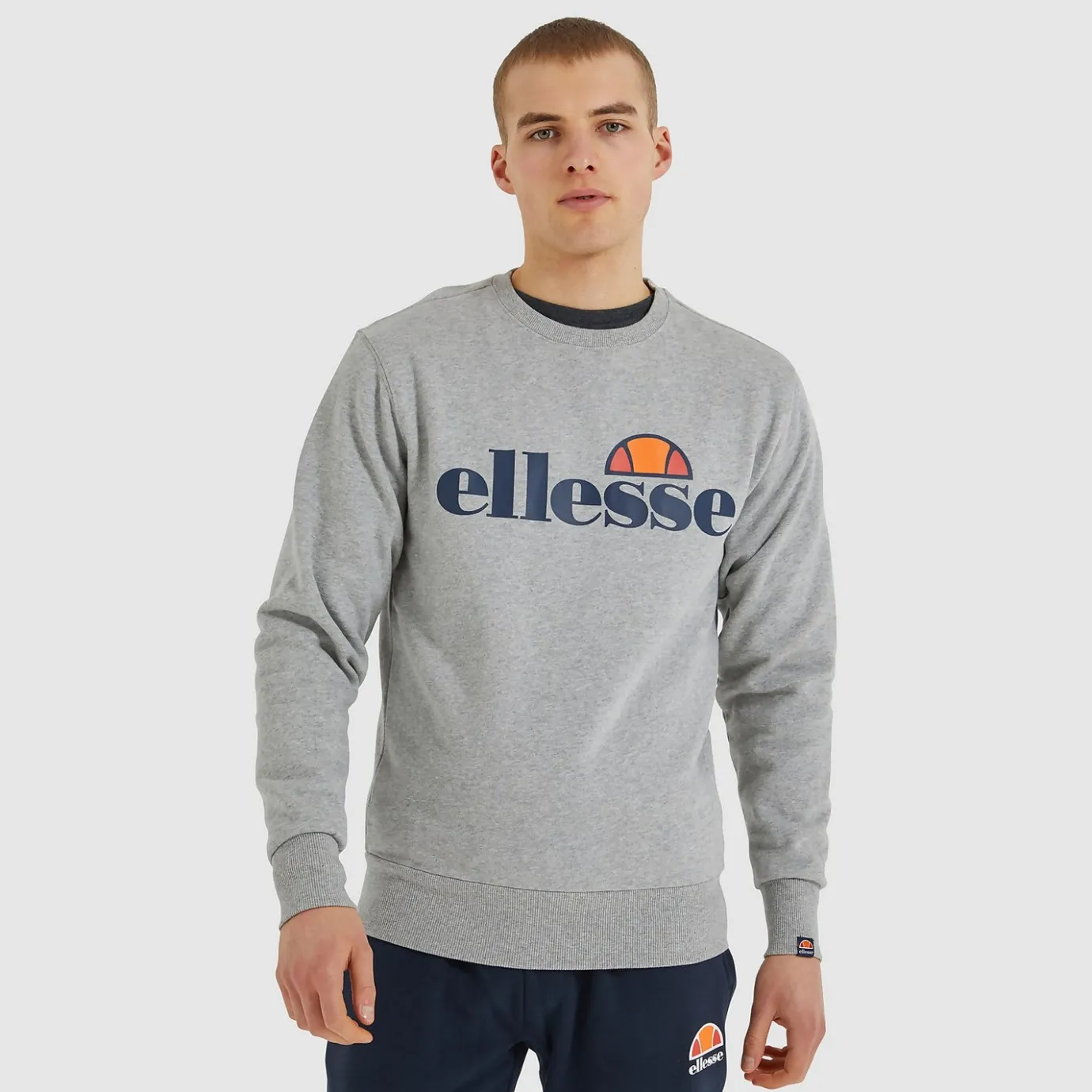 Ellesse SL Succiso Sweatshirt Grau für Herren>Herren Hoodies & Sweatshirts