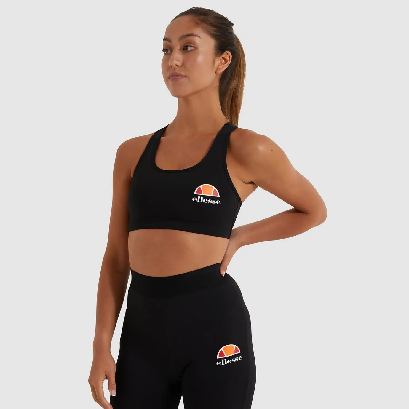 Ellesse Sostino BH Top für Damen, Schwarz>Damen Tops