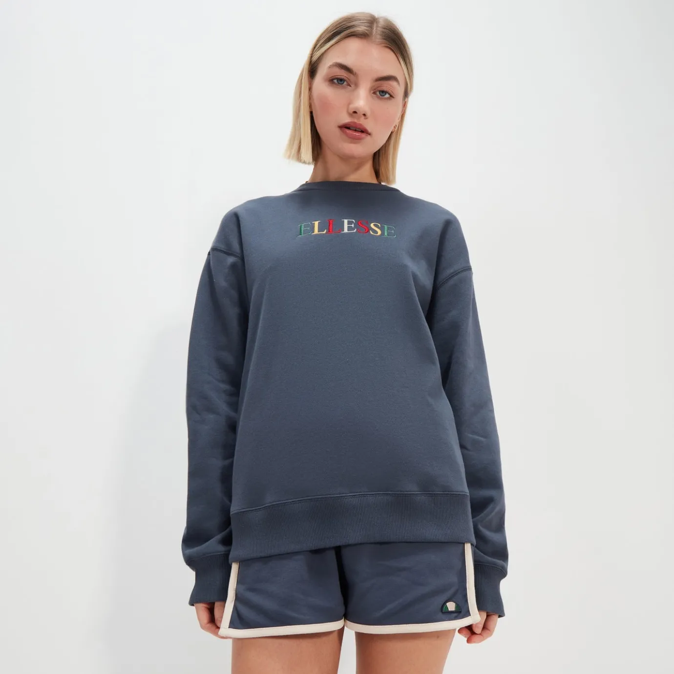 Ellesse Sweatshirt Divina für Damen Dunkelblau>Damen Hoodies & Sweatshirts
