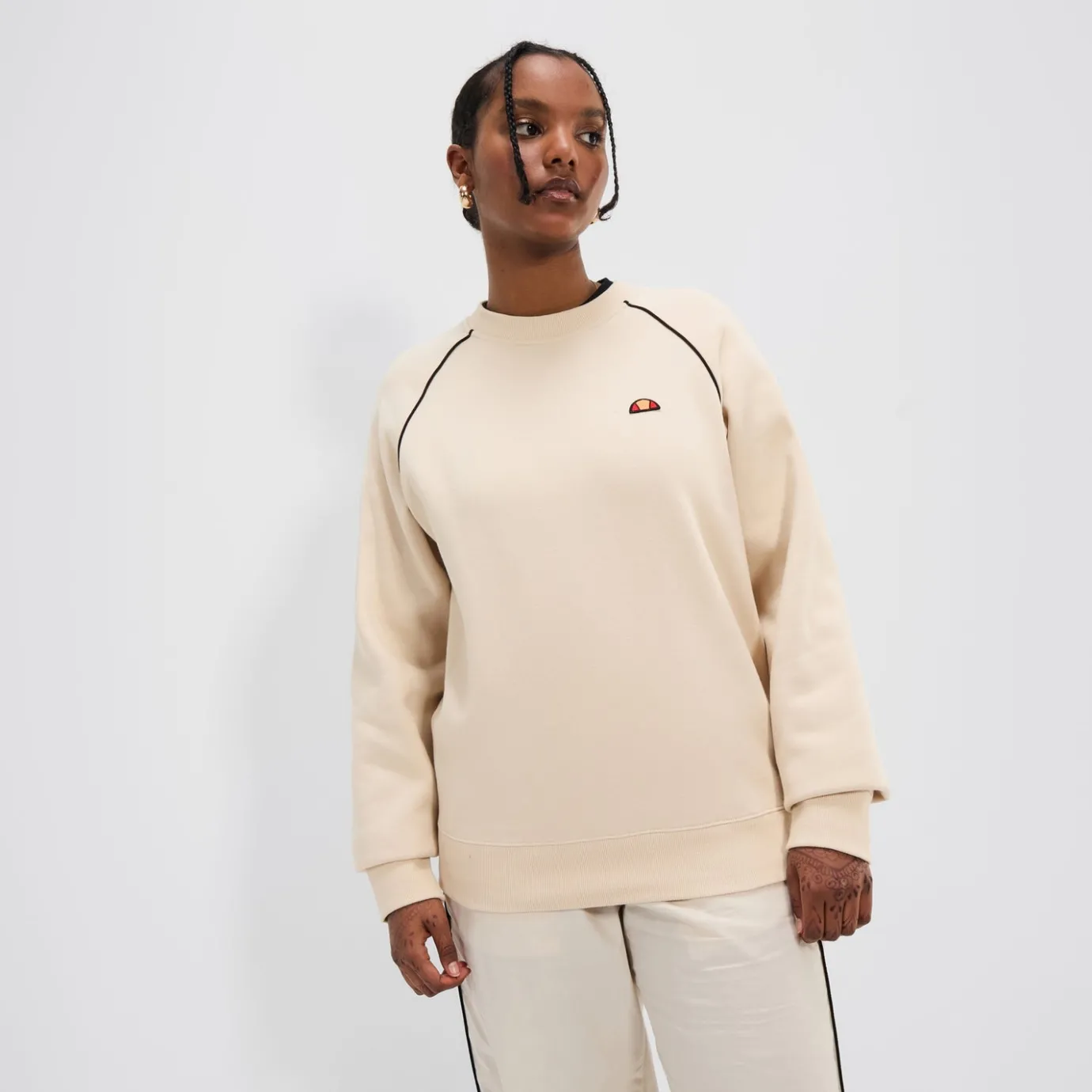 Ellesse Sweatshirt Serre für Damen Beige>Damen Hoodies & Sweatshirts