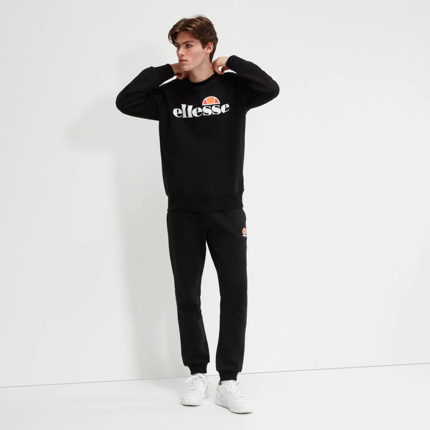 Ellesse Sweatshirt SL Succiso für Herren Schwarz>Herren Hoodies & Sweatshirts