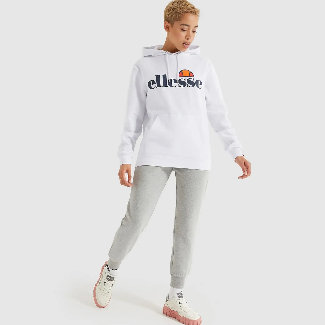Ellesse Torices Kapuzenpullover Weiß für Damen>Damen Hoodies & Sweatshirts