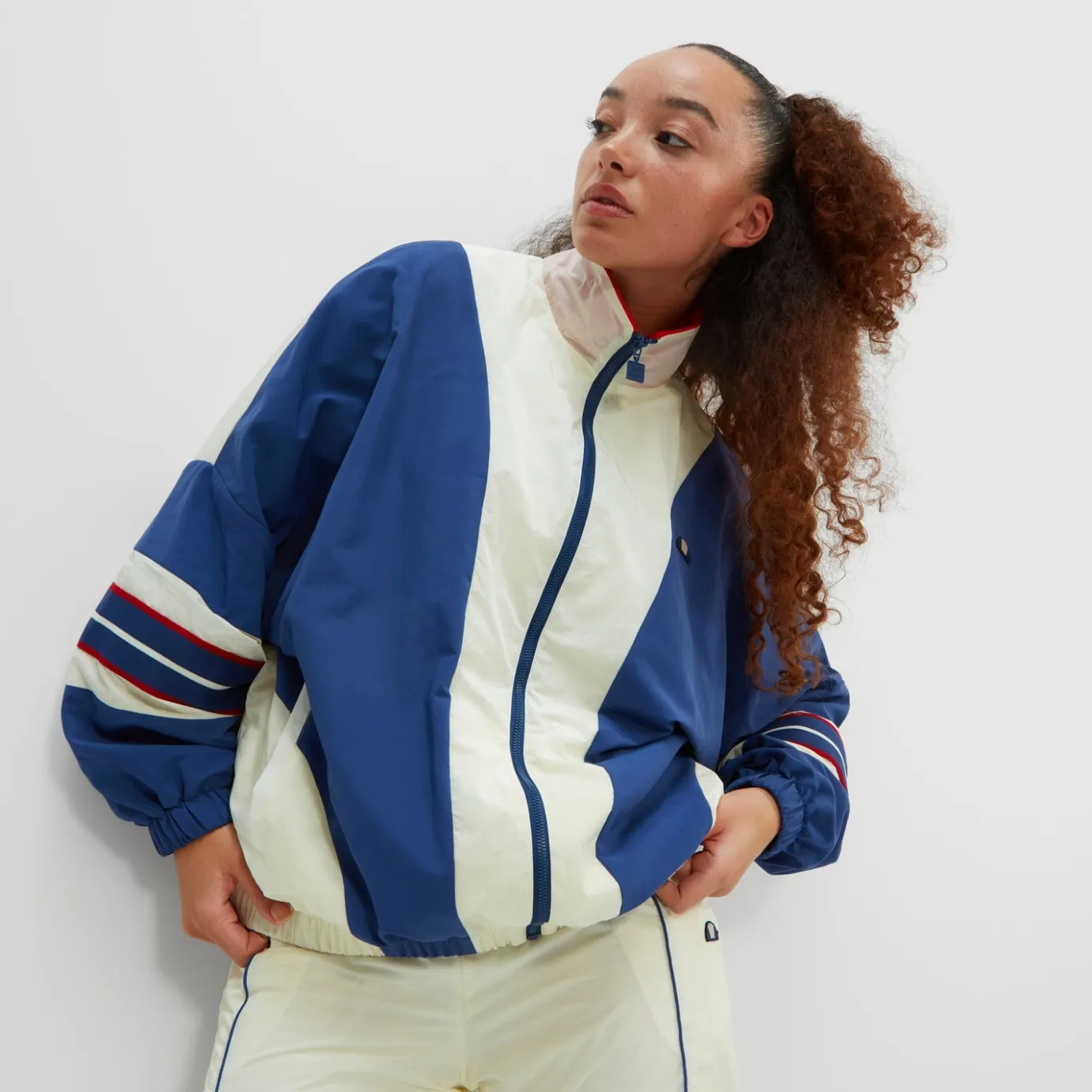 Ellesse Trainingsoberteil Rodeo Cremeweiß für Damen>Damen Tops