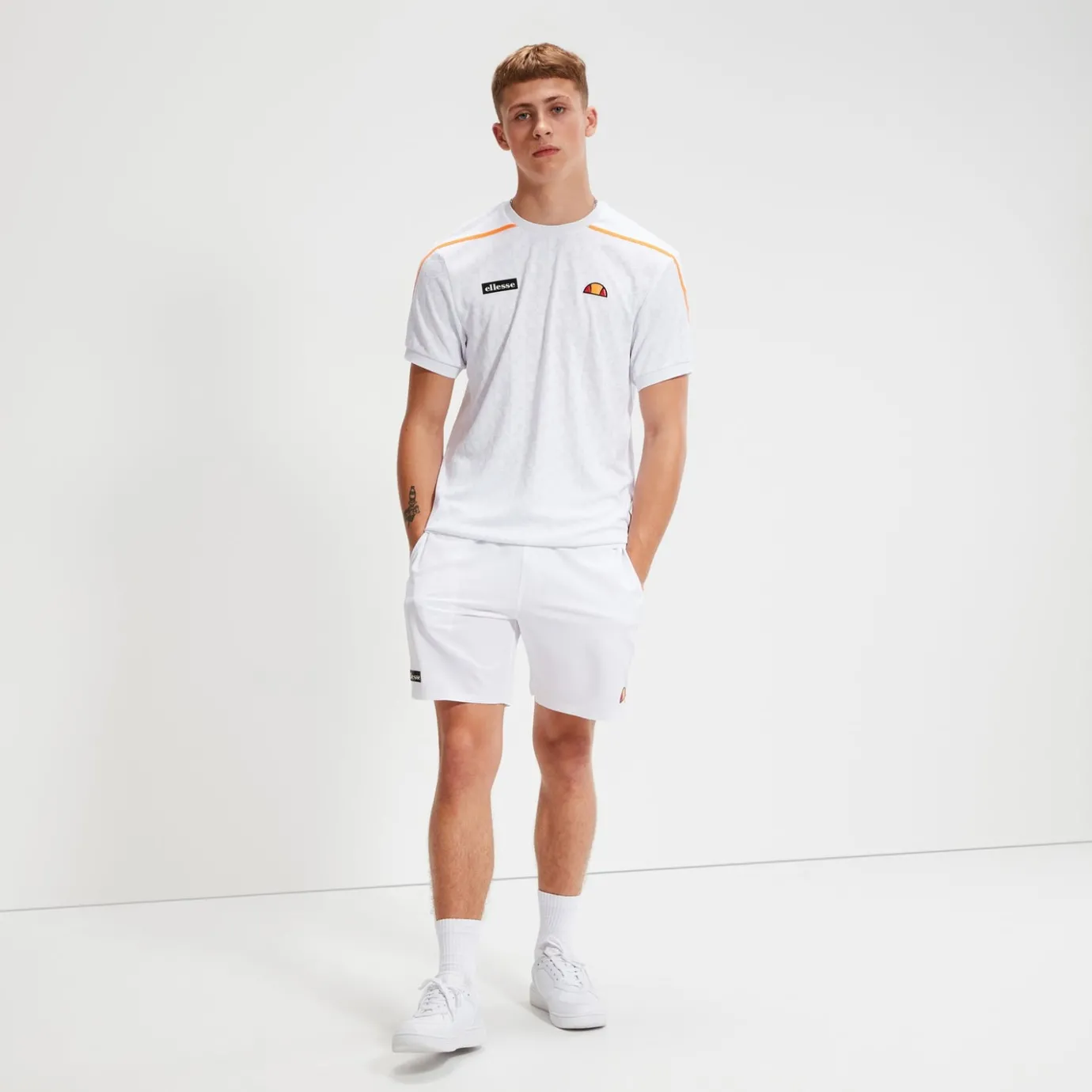 Ellesse T-Shirt Daymer Weiß für Herren>Herren T-shirts