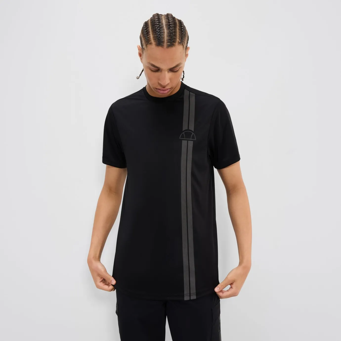 Ellesse T-Shirt Massina für Herren Schwarz>Herren T-shirts