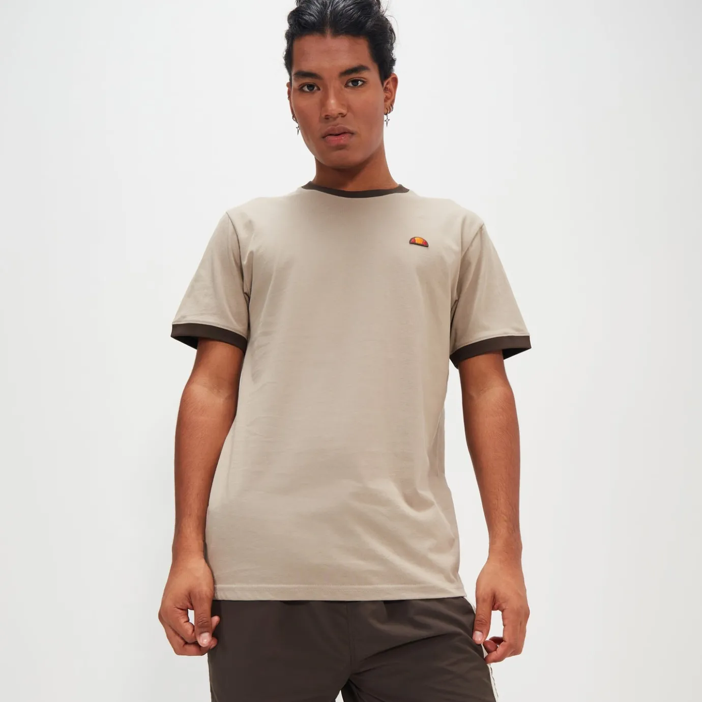 Ellesse T-Shirt Medunitos für Herren Hellbraun>Herren T-shirts