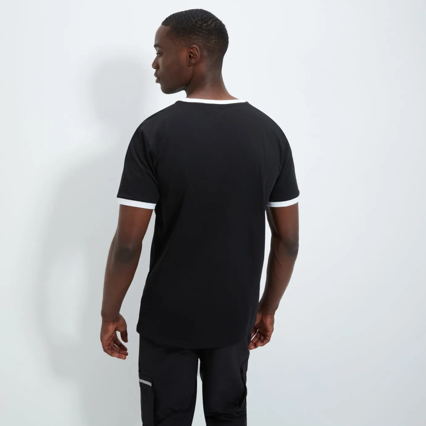 Ellesse T-Shirt Meduno für Herren Schwarz>Herren T-shirts