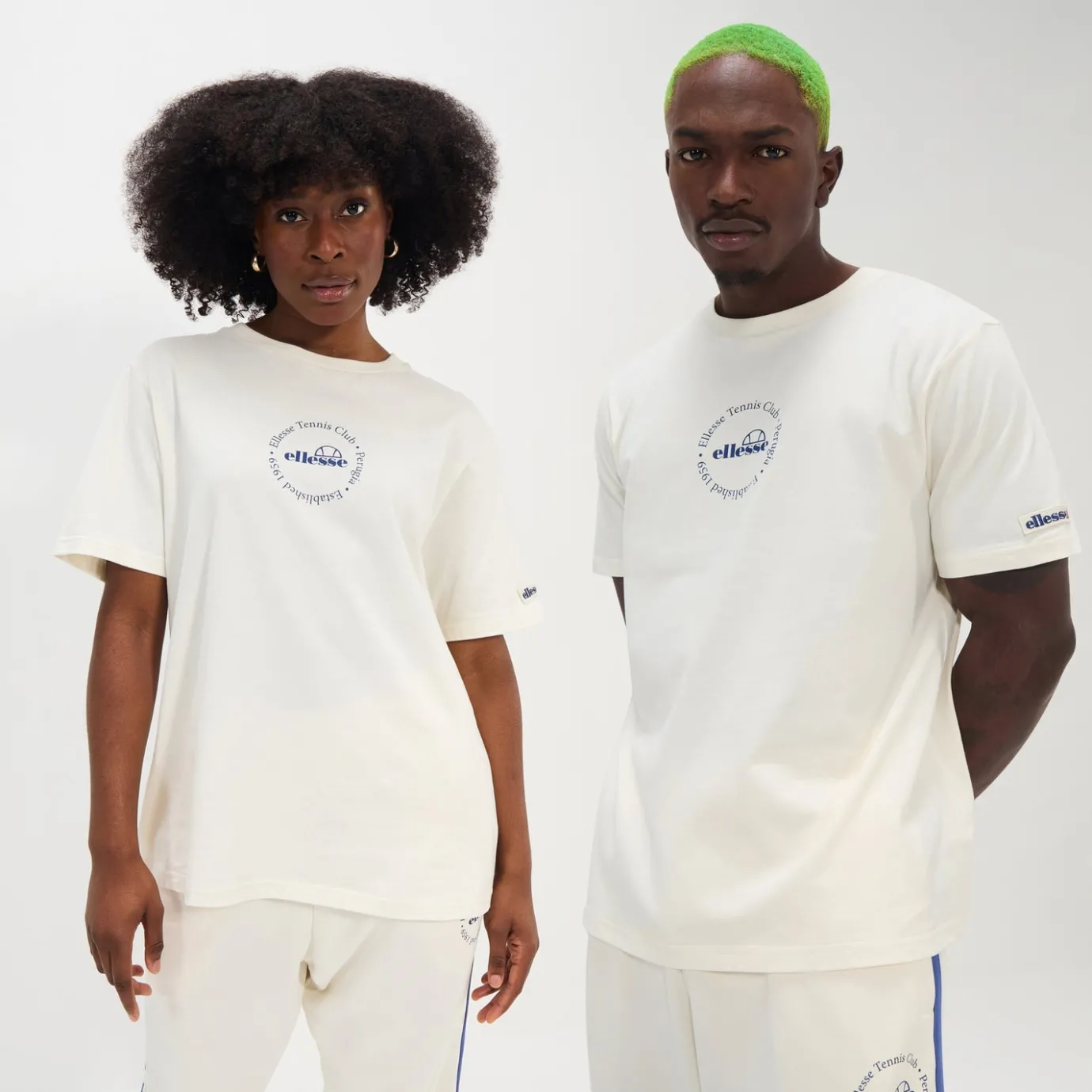 Ellesse T-Shirt Melodi CC für Herren Cremeweiß>Herren T-shirts