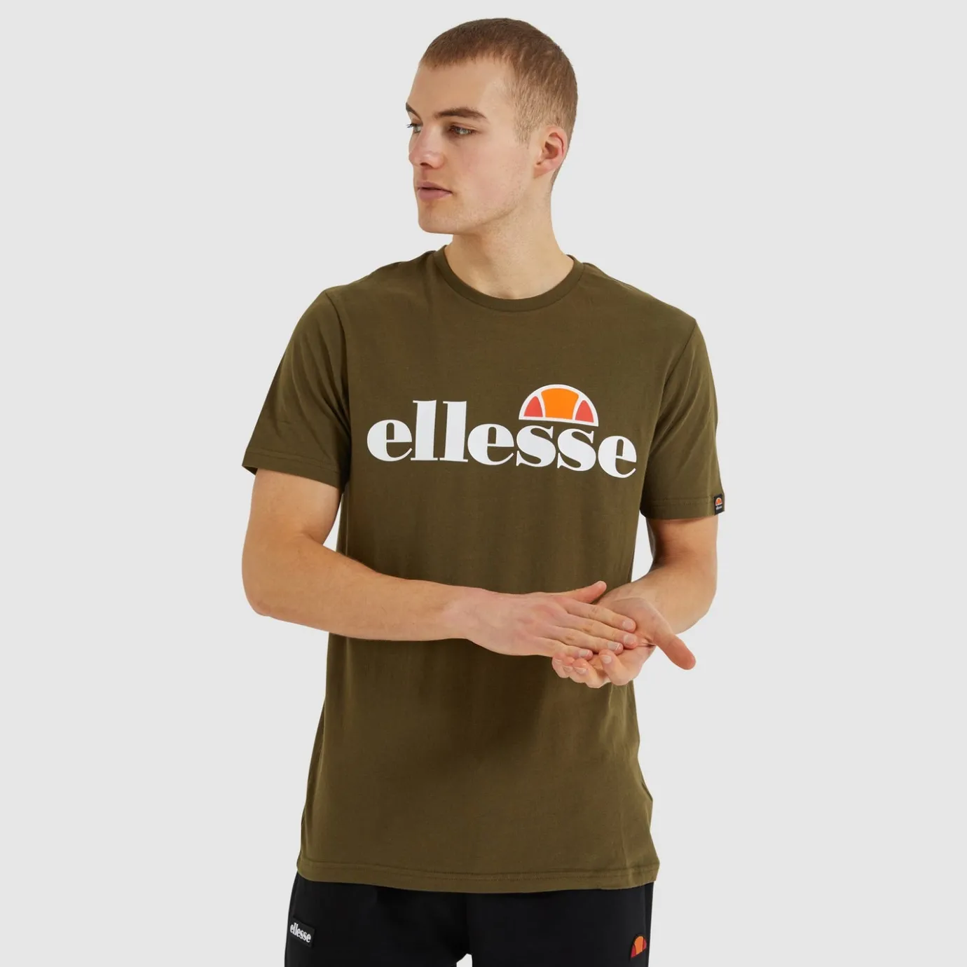 Ellesse T-Shirt SL Prado für Herren Khaki>Herren T-shirts