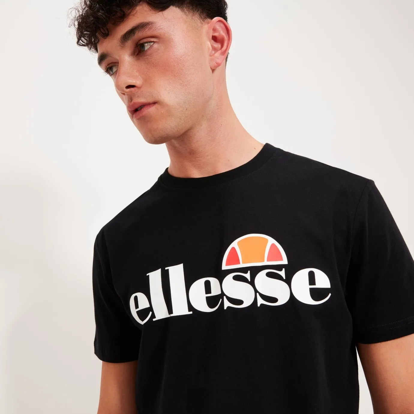 Ellesse T-Shirt SL Prado für Herren Schwarz>Herren T-shirts