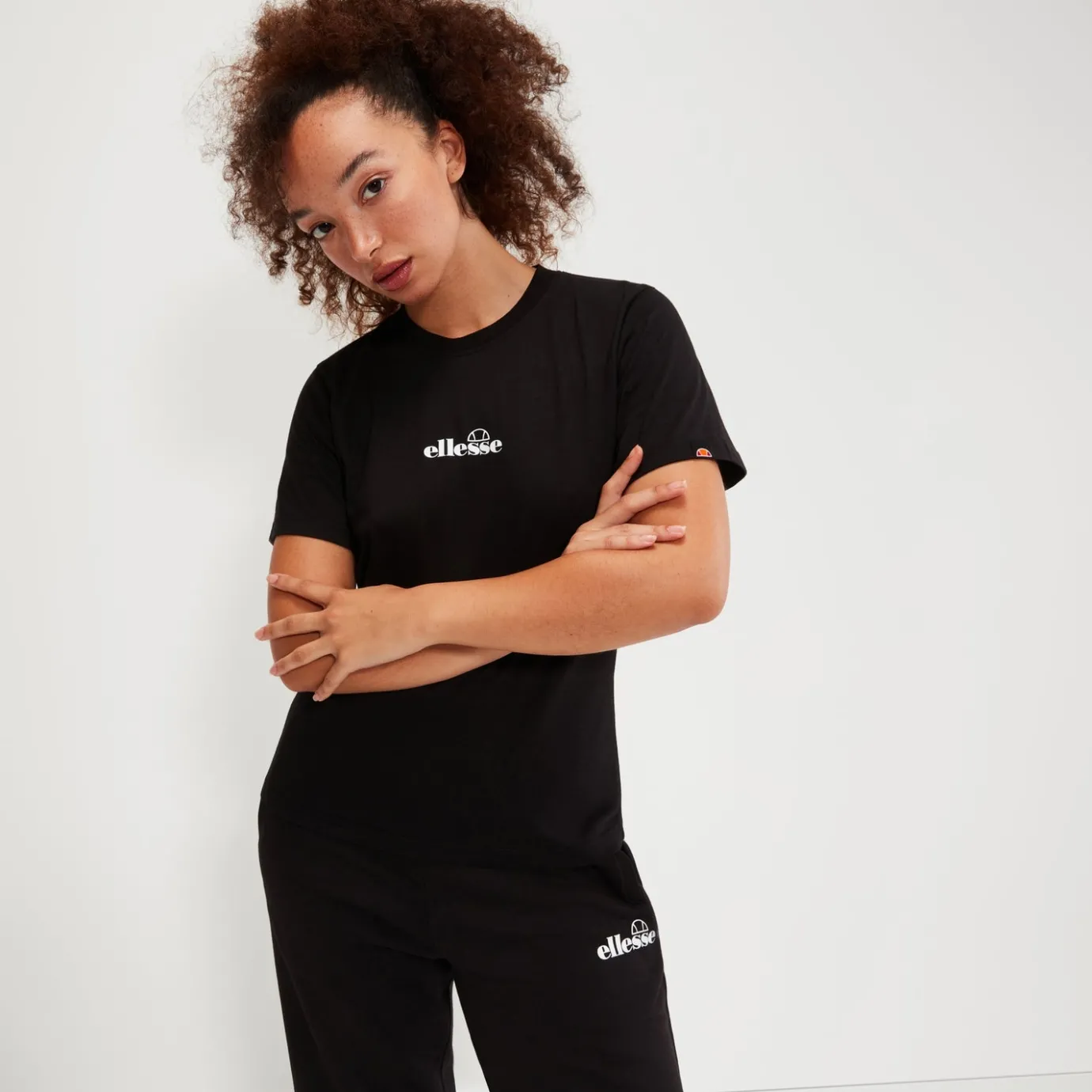 Ellesse T-Shirt Svetta für Damen Schwarz>Damen Tops